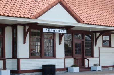 Beaufort Train Depot exterior