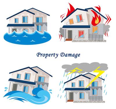 Image of types of home damages