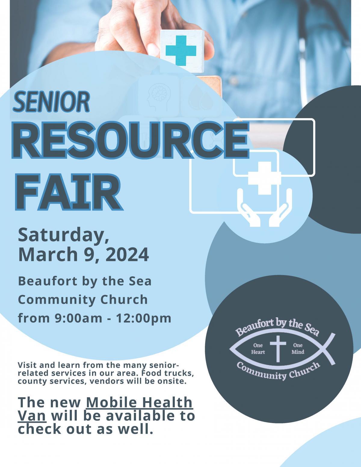 Senior Resource Fair March 9