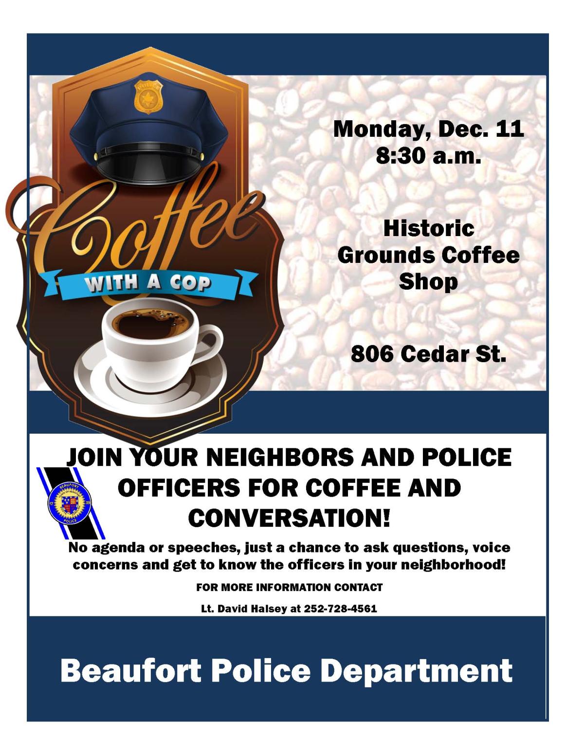 Coffee with a Cop - December 2023
