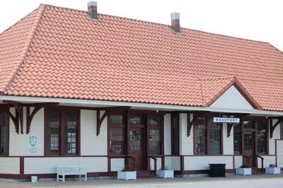 Train Depot from the outside