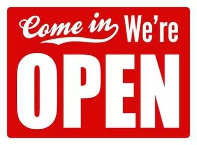 Open Sign